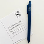 Paper + Craft Pantry: Navy Envelope Pen