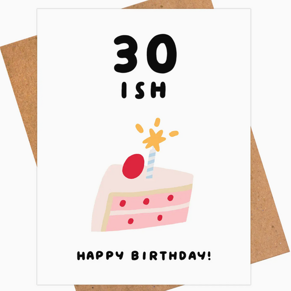 30ish Birthday Cake