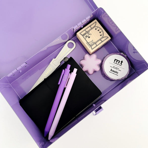 Small Metal Case: Purple