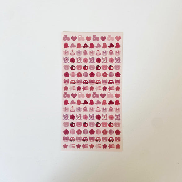 Mini Pink Planner Sticker Sheets