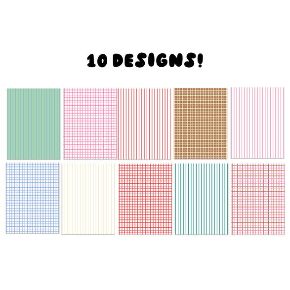 Mini Scrapbook Papers Vol. 1