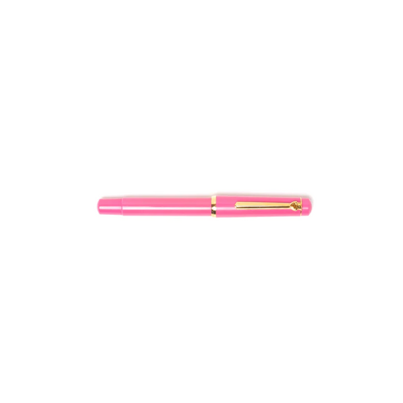 419 Piston Fill Fountain Pen - Pink