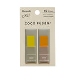 Kanmido Coco Fusen Medium Page Flags 2 set - 2 color options