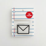 Envelope Acrylic Clip
