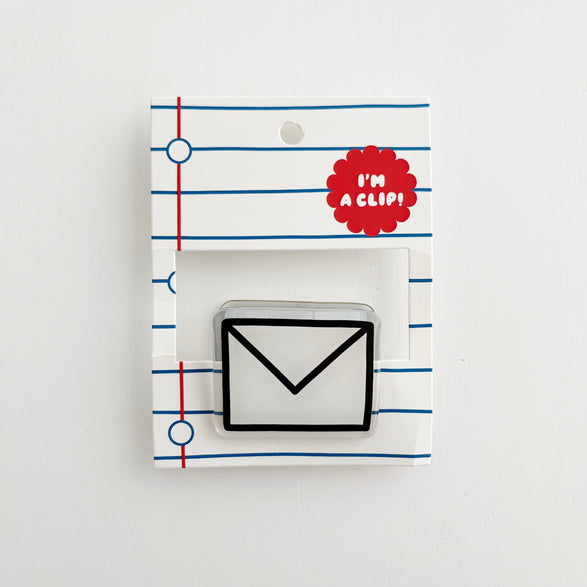 Envelope Acrylic Clip