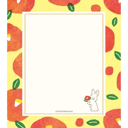 Furukawashiko Retro Rabbits Memo Pad