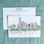 Austin Watercolor Postcard: Daytime