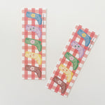 Gingham Boots Bookmark