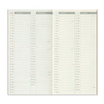 Traveler's Regular Notebook - 2025 Vertical Weekly Planner