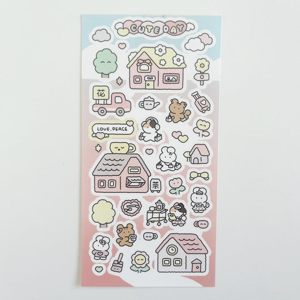 Cute Day Sticker Sheet