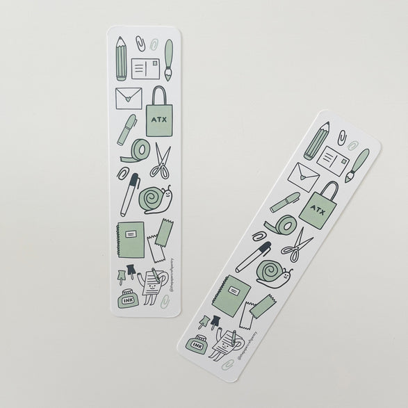 Paper + Craft Doodles Bookmark