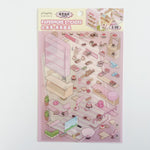 3D Bakery Scene Sticker Sheet