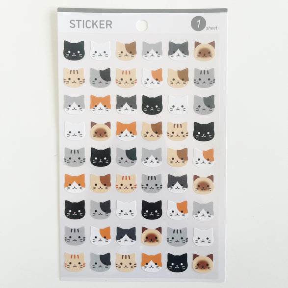 Cat Sticker Sheet