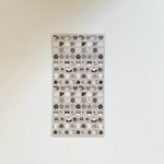 Mini Black and White Planner Sticker Sheets