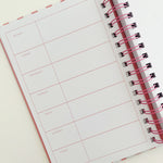 Cute Bow Undated Weekly Planner