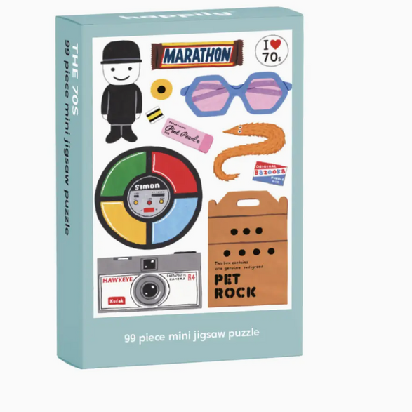 Mini In the 70's Puzzle - 99 Pieces