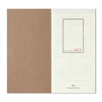 Traveler's Regular Notebook - 2025 Vertical Weekly Planner