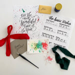 12.15.24 Holiday Calligraphy Workshop Ticket (In-Studio)