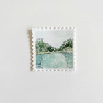Barton Springs Stamp Sticker