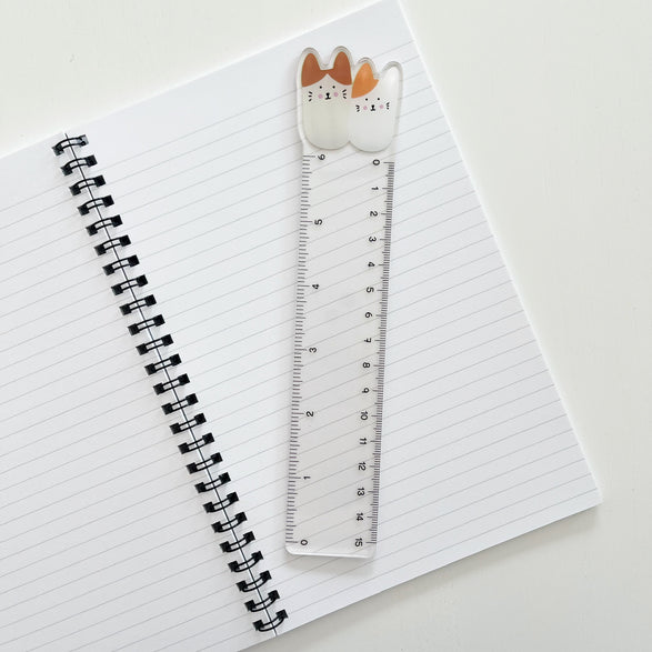 Cats Acrylic Ruler