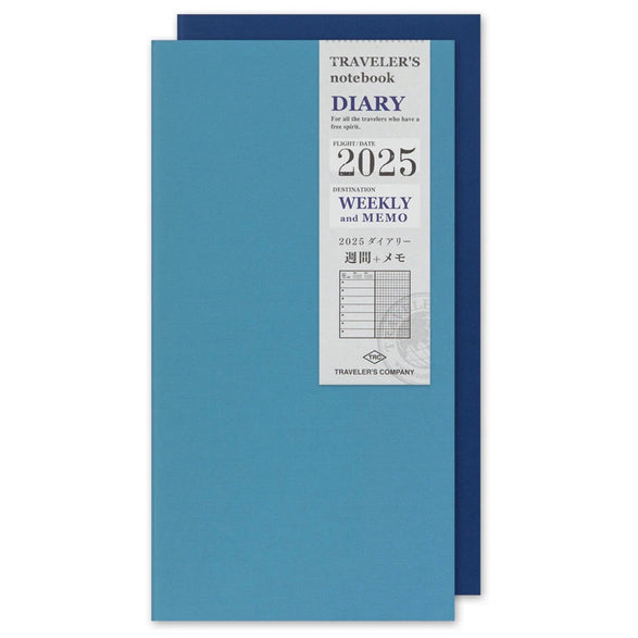 Traveler's Regular Notebook - 2025 Weekly Planner + Memo