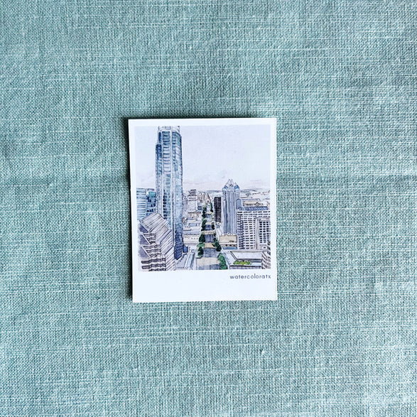 Pastel Downtown Polaroid Sticker