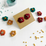 11.02.25 Jewelry: Flower Earrings Workshop Tickets (In-Studio)