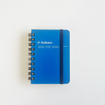 Mini Graph Rollbahn Notebook: Blue