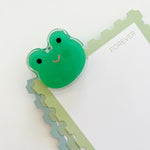Frog Acrylic Clip