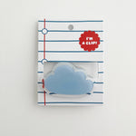 Cloud Acrylic Clip