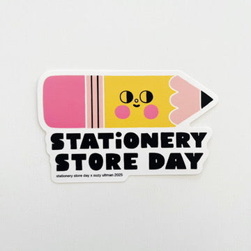 2025 Stationery Store Day Pencil Sticker