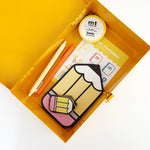 Small Metal Case: Yellow