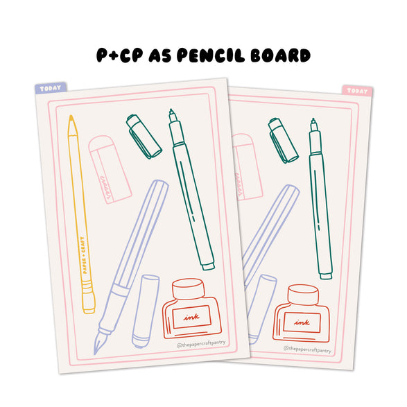 A5 Planner Pencil Board: Stationery