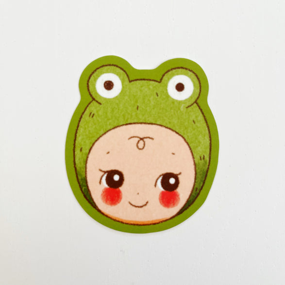 Kewpie Sonny Frog Sticker