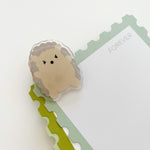 Hedgehog Acrylic Clip