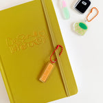 Ruler Bag + Journal Charm