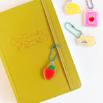 Strawberry Bag + Journal Charm