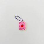 Postage Stamp Bag + Journal Charm