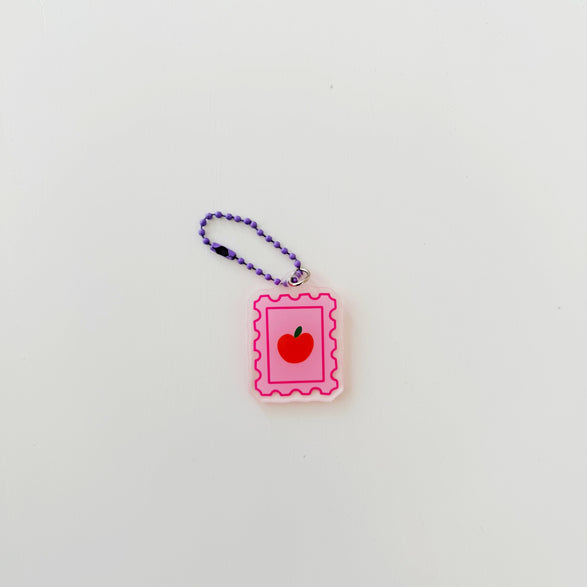 Postage Stamp Bag + Journal Charm