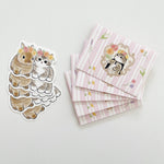 Mofusand Mini Letter Set - Bunny and Cat