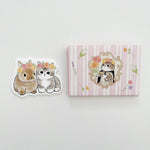 Mofusand Mini Letter Set - Bunny and Cat