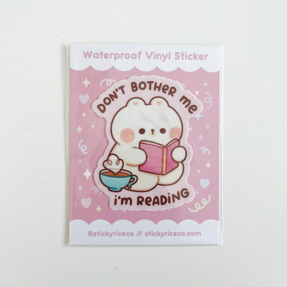 Don't Bother Me Sticker