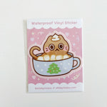 Hot Cocoa Cat Sticker