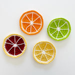 03.09.25 Intro to Crochet: Fruit Coasters Workshop Ticket (In-Studio)