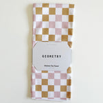 Vintage Checkered Tea Towel