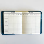 2025 Hightide Square Vertical Weekly Planner: French Blue