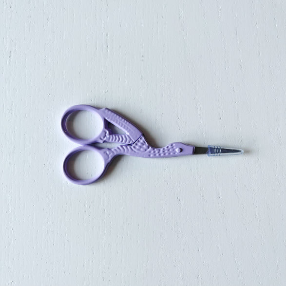 Lavender Stork Scissors