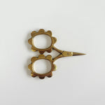 Small Gold Flower Scissors