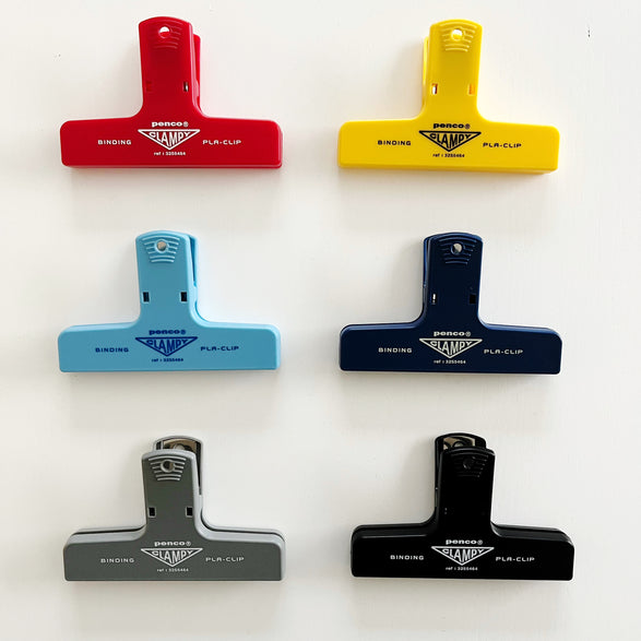 Plastic Binder Clip - 7 colors