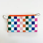 Zipper Pouch: Checkered